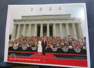 President Donald J Trump Republican National Committee Calendar 2020 Election 45