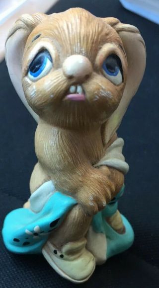 Pendelfin Stonecraft Totty Bunny Rabbit Figurine Hand Painted Made In England