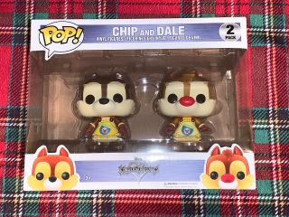 Funko Pop Disney Kingdom Hearts Chip N Dale Vinyl Figure Set