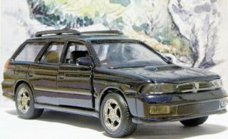 M Tech 1/43 1996 Subaru Legacy Touring Wagon Bd Navy Made In Japan
