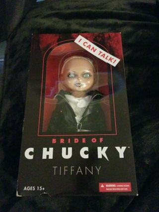 2016 Bride Of Chucky 15 " Talking Tiffany Doll Mib Child 