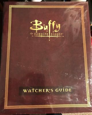 Exclusive Limited Buffy the Vampire Slayer The Watchers Guide Set 419 of 2500 2