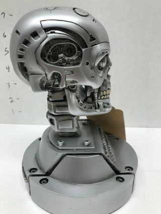Terminator 2 T - 800 Endoskeleton Bust 1996 Detail 6.  5 