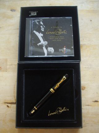 Montblanc Leonard Bernstein Fountain Pen Mont Blanc 1996 Limited Edition