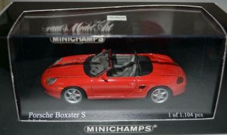 Minichamps 1:43 - Porsche Boxster S 1999 - Red - 068032