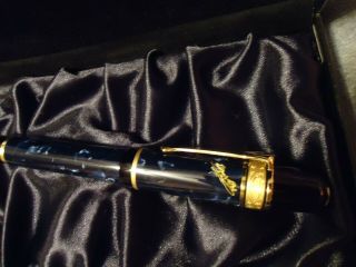 Montblanc Edgar A Poe Fountain Pen Writers Edition 98 18kt Limited Edition