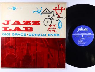 Gigi Gryce & Donald Byrd - Jazz Lab Lp - Jubilee - Jlp - 1059 Mono Dg Vg,