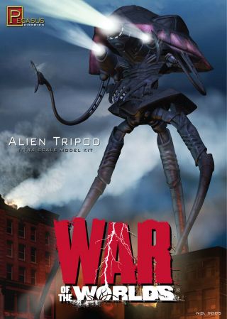 War Of The Worlds 2005 " Alien Tripod " Model Kit 1/144 Scale