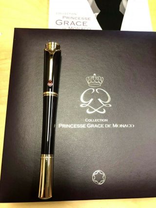Montblanc Princesse Grace De Monaco Special Edition Rollerball Pen - Authentic