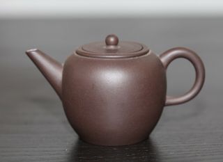 Antique Chinese Fine Mixing Clay Teapot With Makers Marks To Base,  19th Century.