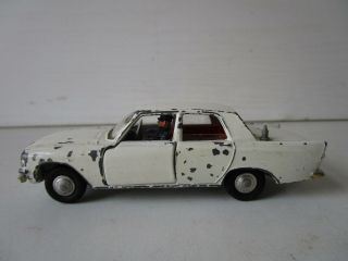 Vintage Tri - Ang Spot - On No 270 Ford Zephyr Six Police Car - Some Tlc Needed