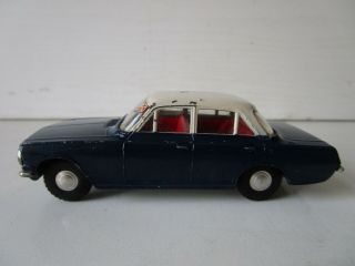 Vintage Tri - Ang Spot - On No 280 Vauxhall Cresta Car - Blue And White 1963