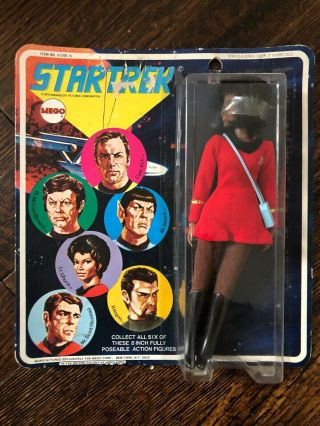 Vintage 1974 Mego Star Trek Lt.  Uhura Mego Corporation Nib