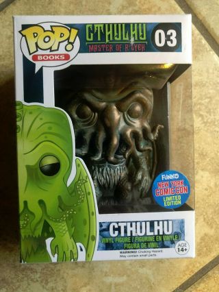 Funko Pop 2015 Nycc Exclusive - Cthulhu - Bronze Patina Variant 03