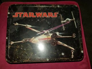 Vintage Star Wars Metal Lunch Box 1977 King Seeley No Thermos