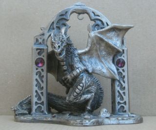 Myth And Magic The Dragons Arch 3802 Pewter Dragon Figurine