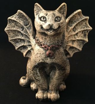 Windstone Editions Little Happy Cat Gargoyle Figurine