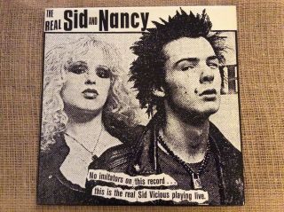 Sid Vicious The Real Sid And Nancy 1986 Mbc Jocklp4 Live Uk Fan Club Issue