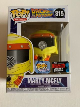 Funko 815 Pop Movies Back To The Future Marty Mcfly Vinyl Figure