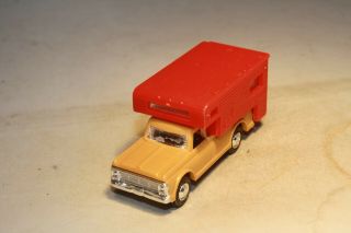 1967 Ford F - 100 Pickup Truck Camper Mini Lindy Lindberg Made In Usa