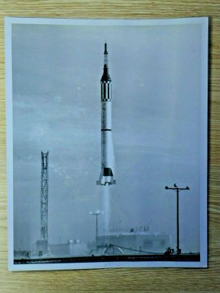 Nasa Photo Mercury Redstone - 4 Launch Grissom Liberty Bell 1961