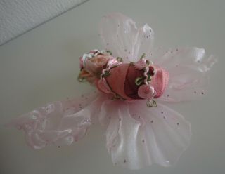 Liz Amend Ooak Fairy Faery Pixie Art Doll Pink Baby Faery