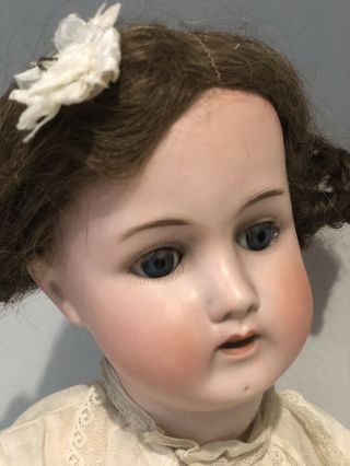 Antique 21” Jdk Kestner (?) German Doll Bisque Head Composition Body