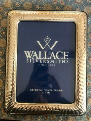 Wallace Silversmiths Sterling Silver Frame 8 " X10 "
