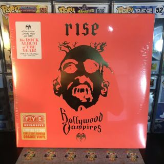 Hollywood Vampires - Rise 2 - Lp Orange Vinyl Fye Exclusive Limited Edition Le500