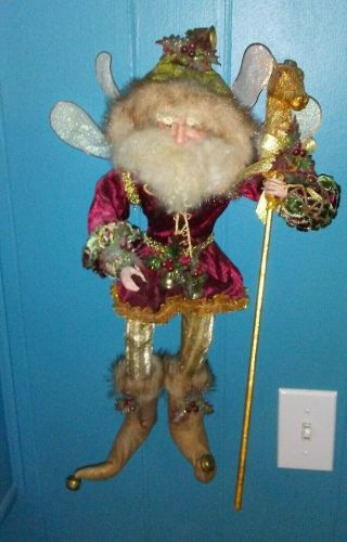 Mark Roberts Northwoods Fairy,  Large,  And Certificate Of Authenticity