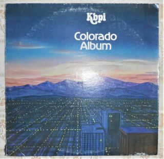 Kbpi Colorado Album Vinyl Lp,  Compilation,  1976 Jazz Funk Soul Pop Rock