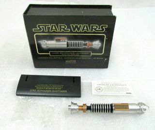 Master Replicas Luke Skywalker Star Wars Lightsaber.  45 Scale Sw - 300