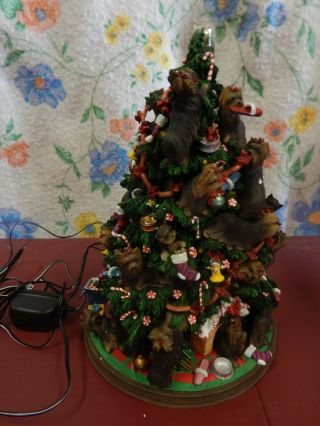 Danbury Yorkie Dog Christmas Tree Light