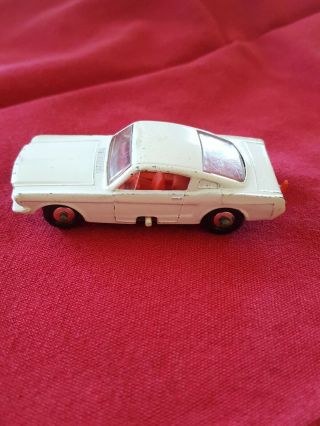 Matchbox Vintage 8 Ford Mustang Steerable Made In England By Lesney