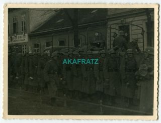 German WW2 Photo,  SS Soldiers in Austria,  Anschluss 1939 2