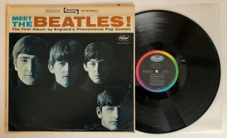 Meet The Beatles - 1964 Us Stereo Capitol St - 2047 (nm -) Ultrasonic