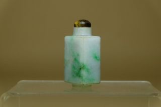 Antique Chinese Jade Jadeite Snuff Bottle. 2
