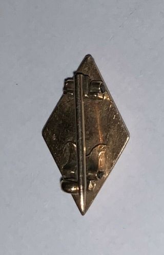 1890s Unique Delta Kappa Epsilon Fraternity Pin Badge 2