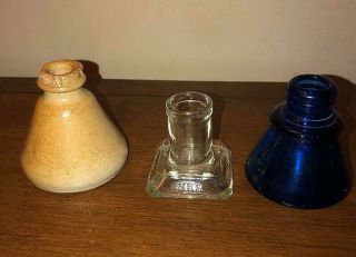 Trio Of Gorgeous Ink Bottles: 1 Carter 