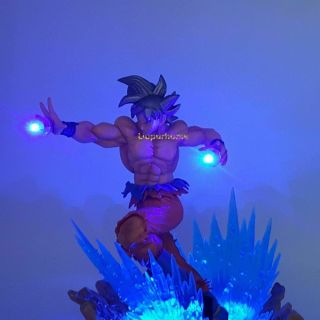 Dragon Ball Son Goku Ultra Instinct Led Night Lights Desk Lamp Dragon Ball Z
