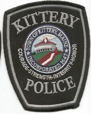 Kittery Maine Police Patch