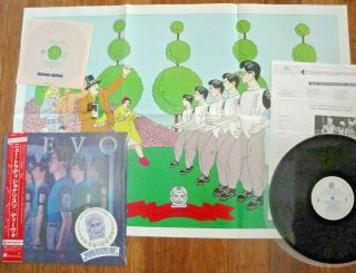 Devo - Traditionalists - Japan 12 " Lp 33,  Obi,  7 ",  Poster - Warner P - 11065w