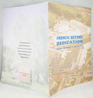 France Branch Dedication Program Brochure 1997 Nov 15 - 16 Watchtower Jehovah