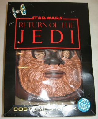 Vintage 1983 Ben Cooper Star Wars Return Of The Jedi Wicket Ewok Costume Small
