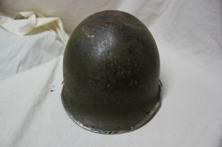 US Military WW2 Army USMC M1 Front Seam Helmet Swivel Bale Unrestored72 2