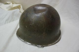 US Military WW2 Army USMC M1 Front Seam Helmet Swivel Bale Unrestored72 3