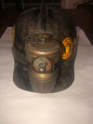Msa Comfo Cap Vintage Miners Helmet With Guy 