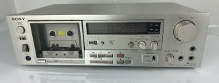 Vintage Sony Tc - K71 3 Head Stereo Cassette Tape Deck