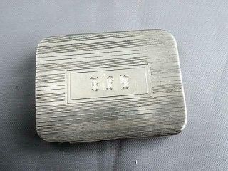 Tiffany & Co.  Sterling Silver Pill Box