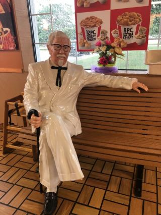 Colonel Sanders Life Sized Statue